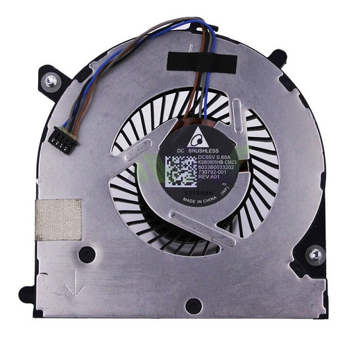 Cooler Fan Ventilador Hp Elitebook 840 G1 Parte: 730792-001