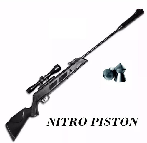 Imagen 1 de 4 de Rifle Artemis Nitro Piston Sr1000sb + Mira 4x32 + Chumbos