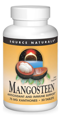 Source Naturals | Mangosteen | 75mg | 30 Tablets