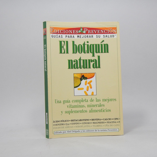 El Botiquín Natural Guía Vitaminas Minerales Suplementos Y3