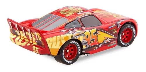 Disney Pixar Carros Carro de Corrida Noturna Relâmpago McQueen