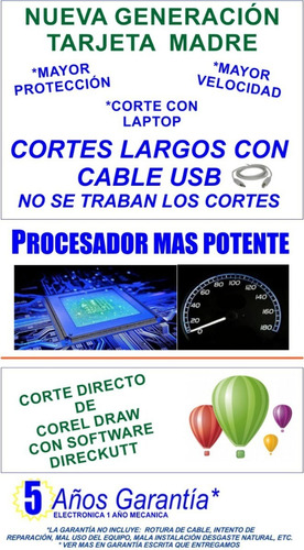 Plotter De Corte Triple De Fuerza De Corte Titanium