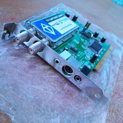 Imagen 1 de 1 de Tarjeta Advantek Pci Tv Tuner Capturadora Video Radio Fm Pc