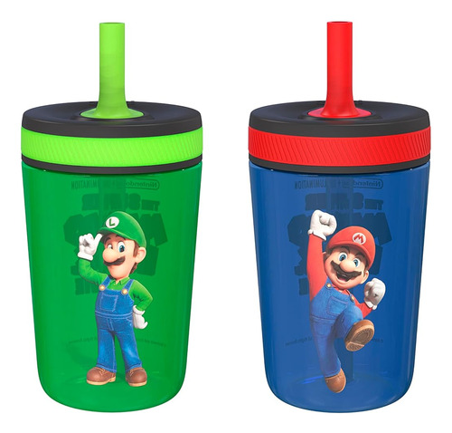 Vasos Niños De Película Super Mario Bros. Kelso Viaje...