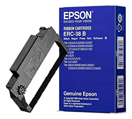 Epson Erc-38b Cinta Impresora Ribbon Color De La Tinta Negro