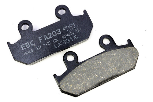 Pastillas De Freno Ebc Delanteras Honda Cbr 600 Dle 87 Al 90