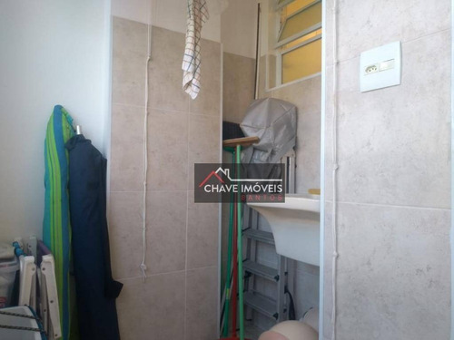 Apartamento À Venda, 67 M² Por R$ 450.000,00 - Aparecida - Santos/sp - Ap2089