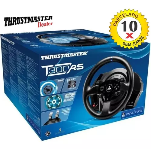 Thrustmaster Volante T80 Ferrari 488 Gtb Edition - Ps4 em Promoção na  Americanas