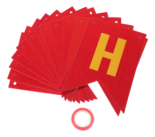 Banderines Con Diseño De Feliz Cumpleaños, Tira De La Bander