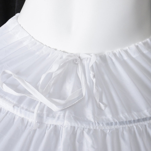 P De Crinolina Larga De La Boda De La Enagua Del Vestido