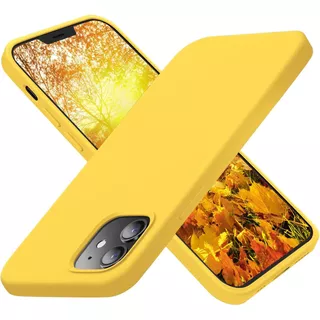 Funda Cordking Para iPhone 12/12 Pro Yellow