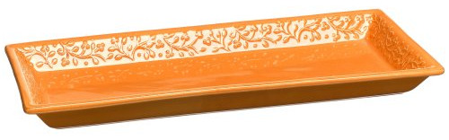 Signature Chelsea Rectangular Platter, Cantalope