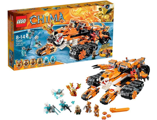 Lego Chima 70224 Comandante Del Tigre