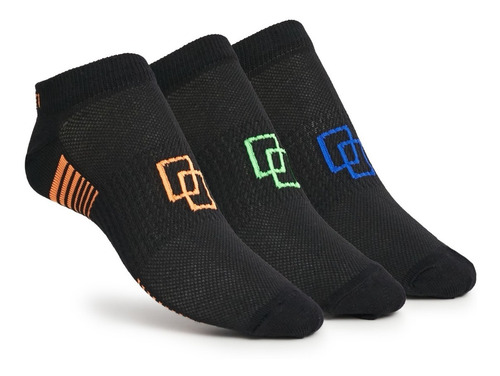 Imagen 1 de 10 de Medias Soquetes Hombre Running Briganti Pack X 3 Acc07269 N3