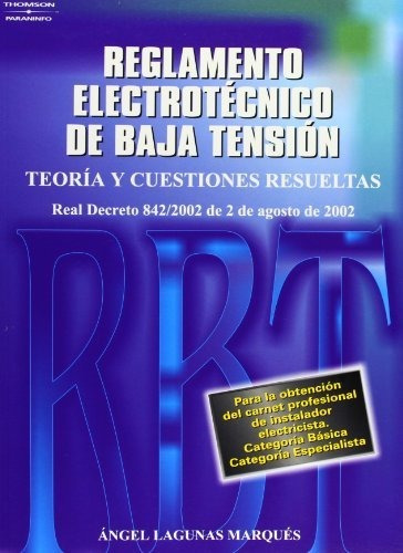 Libro Nuevo Reglamento Electrotécnico De Baja Tensión
