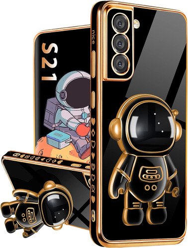 Funda Para Samsung Galaxy S21 Con Soporte De Astronauta