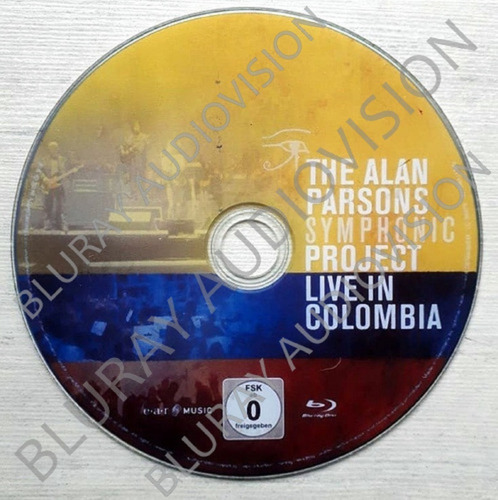 Alan Parsons Symphonic Project Live In Colombia Blu-ray