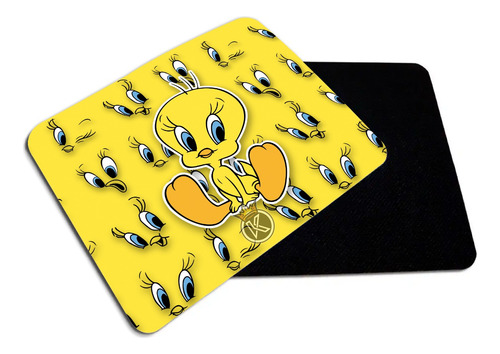 Mouse Pad Piolin - Canario Amarillo - Estampaking