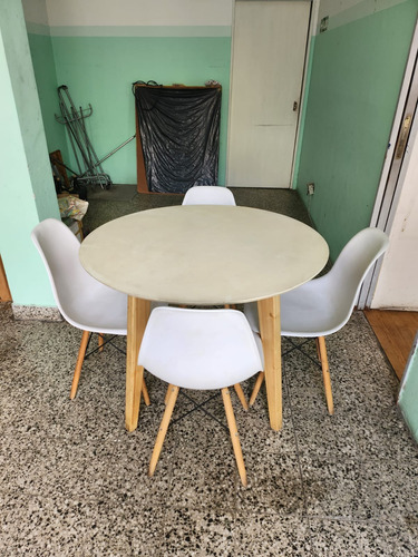 Juego De Mesa Y Sillas Cocina