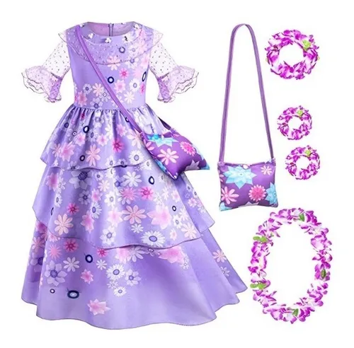El Original Disfraz De Princesa Con Accesorios Color Morado