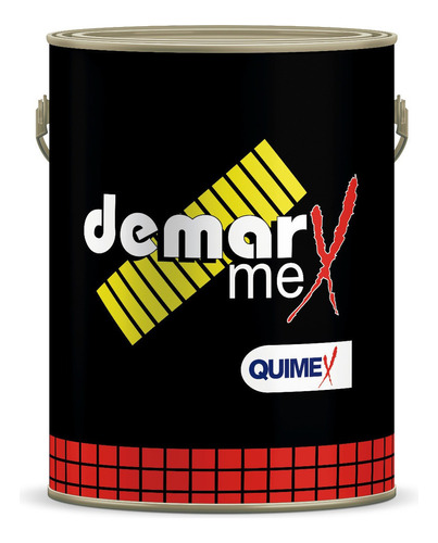 Pintura Demarcatoria Demarmex Solvent Color 4 Litros Quimex Color Amarillo