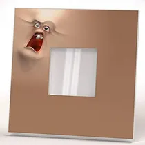 Comprar Espejo De Pared Animado Con Diseño De Rostro Aterrador Y Div
