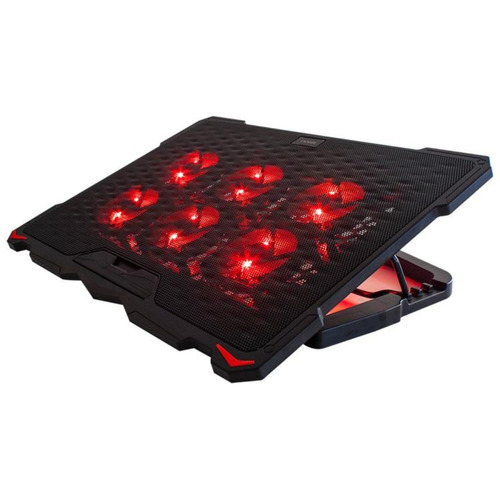 Base Gamer Refrigerante Para Notebook Con Led Noga Z035