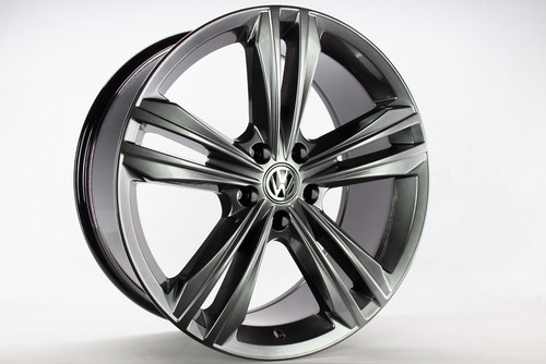 Imagem 2 de 3 de Jogo 4 Rodas Vw Tiguan R-line Aro 19 5x112 Grafite