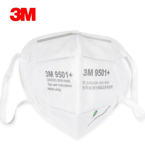 Mascarilla 3m 9501+ Kn95 Pack 50 | Agarre Oidos Envió Gratis