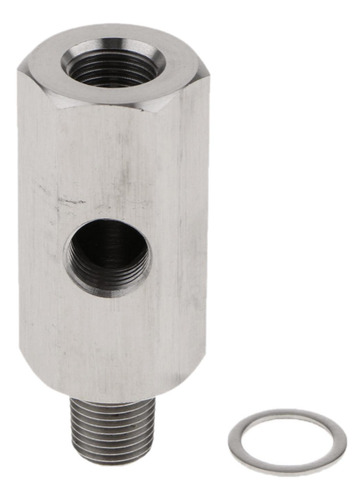 2 Sensor De Presión De Aceite De 1/8 Te Adaptador Tee