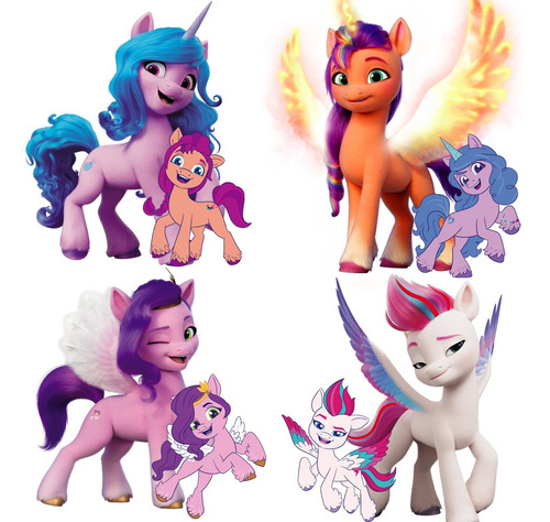 My Little Pony Libros Y Accesorios Para Decorar Set Completo