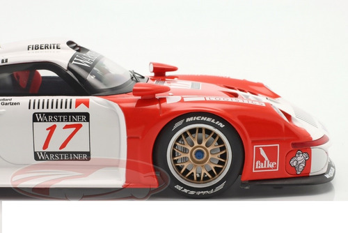 Porsche 911 Gt1 # 17 Fia Gt Nurburgring Von Gartzen Esc 1/18