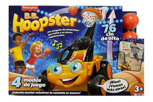 Fisher Price B. B. Hoopster Canasta Juego De Basquetbol