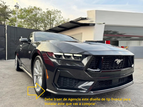 Lip Labio Spoiler Frontal Para Mustang Gt Diseño S 24 - 26
