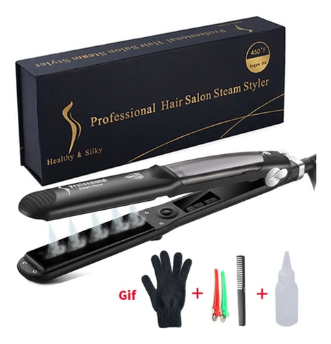 Plancha Para Cabello A Vapor Healthy & Silky Tienda Ccs 