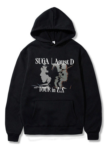 Lhy Sudadera Con Capucha Suga Agust D Tour Merch De Kpop, Manga