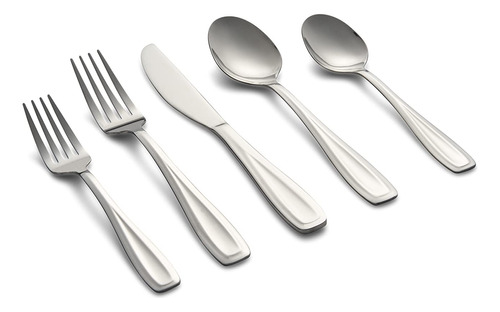 Cambridge Silversmiths Waylen Espejo 40 Piezas Con Set De Cu