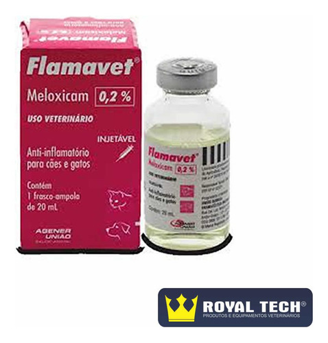 Flamavet 0.2% 2mg/ml (20ml) 1frasco (agener)