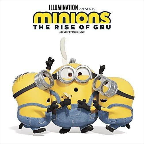 2022 Minions The Rise Of Gru Wall Calendar - Trends., De Trends International. Editorial Trends International Calendars En Inglés