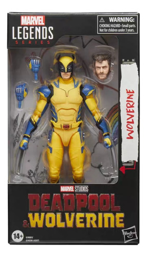 Brinquedo Modelo Wolverine Action Figure X-men Joint Movable