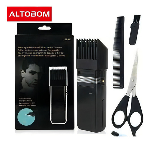 Máquina Cortar Barbear Cabelo Fazer Barba Pezinho