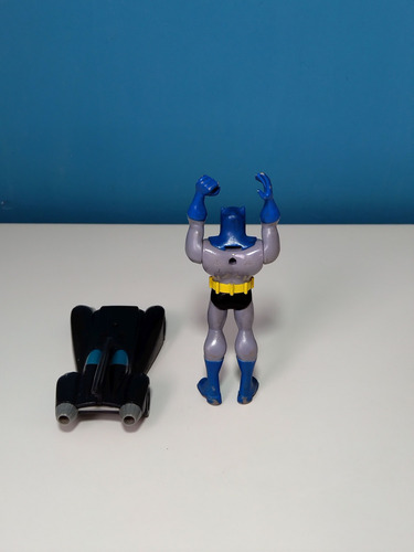 Mini Figuras Batman Con Batimovil Kinder Maxi (Usado)