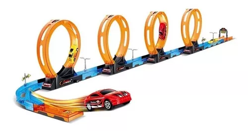 Pista Mattel Hot Wheels Corrida Multi Loop - HDR83