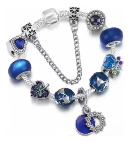 Pulsera Con Charms Modelo Planeta