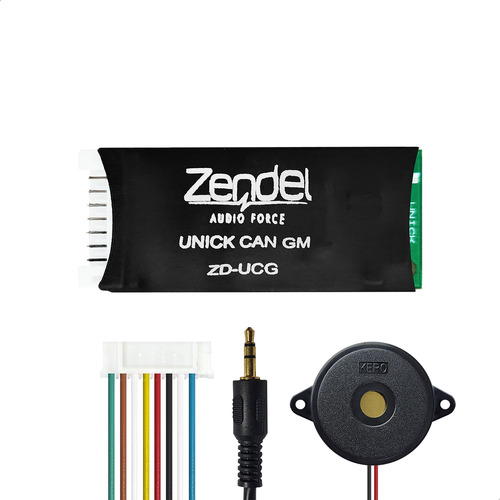 Interface Controle Som Volante Zendel Gm Unick Can Zd Uc Gm