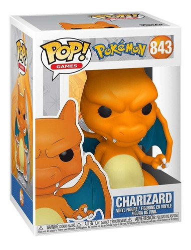 Charizard Funko Pop Pokemon (843) ¡ En Stock! 