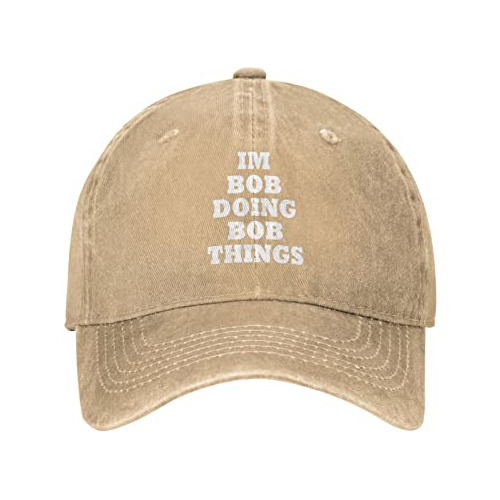 Im Bob Doing Bob Things Hat Hombres Gorras De Béisbol Sombr