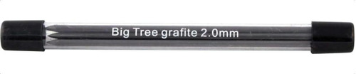 Grafite Cis Bigtree Hb Preto 2.0mm - Tubo C/6 Grafites