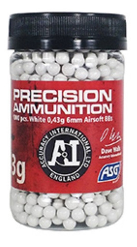 Bbs Asg Ammo 0.43 Gr 6mm Airsoft Xtr P