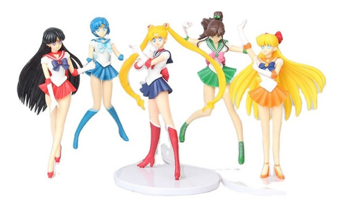 Muñecas Anime Sailor Moon Pack Set Figuras Muñecos Coleccion